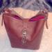 Dooney & Bourke Bags | Dooney & Bourke Leather Bucket Bag | Color: Brown/Red | Size: 11"W X 11"H X 6"D