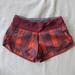 Lululemon Athletica Shorts | Lululemon Women 4 Speed Short Yama Check | Color: Red | Size: 4