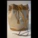 Gucci Bags | Gucci Tan Leather Bucket Drawstring Handbag Purse | Color: Tan | Size: Os