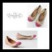 Anthropologie Shoes | Anthropologietaika Handpainted Suede Flats Sz 40 | Color: Pink/Tan | Size: 40