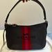 Coach Bags | Authentic Coach Canvas Shoulder Bag | Color: Gray/Red | Size: Os