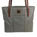 Dooney & Bourke Bags | Dooney & Bourke Lexington Tote Gray Pebbled Leather Large Zip Shopper Bag | Color: Brown/Gray | Size: Os