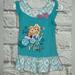 Disney Shirts & Tops | Disney Frozen Tank Girl Size 5t | Color: Tan | Size: 4tg