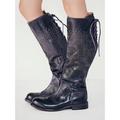 Free People Shoes | Free People Bed Stu Manchester Tall Boots | Color: Black | Size: 7