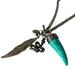 Nine West Jewelry | Boho Charm Necklace Nine West Vintage America Collection | Color: Blue/Silver | Size: Os