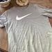 Nike Shirts & Tops | Big Boy Nike Bright Gray Soft Active Athletic Dri Fit Short Sleeve Tee Shirt | Color: Gray/White | Size: Xlb