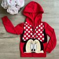 Disney Shirts & Tops | Disney | Toddler Girl Disney Minnie Mouse Jacket | Color: Black/Red | Size: 2tg