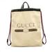 Gucci Bags | Gucci Calfskin Logo Drawstring Backpack Mystic White | Color: White | Size: Os