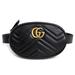 Gucci Bags | Gucci Gg Marmont Belt Body Bag Waist Bag Quilted Leather Black | Color: Black | Size: Os