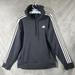 Adidas Tops | Adidas Primegreen Oversized Pullover Hoodie Black M Euc | Color: Black/White | Size: M
