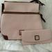 Dooney & Bourke Bags | Dooney & Bourke Pebble Pink Crossbody With Matching Wallet | Color: Brown/Pink | Size: Os