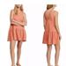 Free People Dresses | Free People Easy Street Mini Dress Perpetual Sunset, Size S! | Color: Orange/Red | Size: S