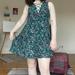 American Eagle Outfitters Dresses | American Eagle Tiered Lace-Up Dress | Color: Green | Size: L