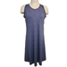 Columbia Dresses | Columbia Omni-Wick Sleeveless Shift Dress Sz M Blue Knit Shelf Bra Outdoors | Color: Blue | Size: M