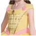 Disney Costumes | Disney Belle Prestige Gown Size Xs (3t-4t) | Color: Yellow | Size: 3t-4t