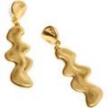 Madewell Jewelry | Madewell Squiggle Drop Earrings New With Tag | Color: Gold | Size: Os