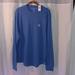 American Eagle Outfitters Shirts | American Eagle Outfitters Long Sleeve Waffle Knit Pullover Tee Nwt - Lar | Color: Blue | Size: L