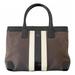 Gucci Bags | Gucci Gray Denim Black Patent Leather Pvc Stripe Vintage Tote Bag | Color: Black/Gray | Size: 12.25 X 9.5 X 3.5 Inches