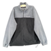 Columbia Shirts | Columbia Men's Full Zip Fleece Sweatshirt Gray Black Xl Colorblock Drawcord Hem | Color: Black/Gray/Red/Tan | Size: Xl