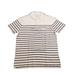 J. Crew Shirts | J. Crew Men's Slub Jersey Polo Shirt In Yarn-Dyed Stripe Large Ai946 | Color: Black/White | Size: L