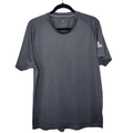 Adidas Shirts | Adidas Freelift Climalite Dark Gray Short Sleeve Training T-Shirt Men's L | Color: Gray/White | Size: L