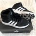 Adidas Shoes | Adidas Hoops Mid 2.0 K Unisex Basketball Sneakers In Size 4 | Color: Black/White | Size: 4bb