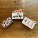 Anthropologie Holiday | Anthro Nwt Set Of 3 George & Viv Holiday Soaps; Fresh Snow, Pine & Plum Pudding | Color: Cream/Pink | Size: Os