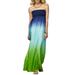 Lilly Pulitzer Dresses | Lilly Pulitzer Dip Dye Carrie Dress, Blue And Green Ombr Dip Dye | Color: Blue/Green | Size: M