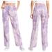 Free People Pants & Jumpsuits | New Free People Pants 26 Corduroy Tie Dye Reese Pitched Straight Cord Purple | Color: Purple/White | Size: 26