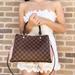 Louis Vuitton Bags | Louis Vuitton Brittany Mm Medium Satchel Brown Damier Magnolia Pink | Color: Brown/Pink | Size: Os