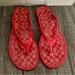Coach Shoes | Coach Jelly Sandals | Color: Red | Size: 9