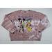 Disney Tops | Disney Womens Mickey & Friends Fab Four Purple Tie Dye Sweatshirt Sz Xl | Color: Purple | Size: Xl