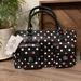 Disney Bags | Disney Parks Minnie Mouse Dots Black Satchel Handbag Nwt | Color: Black/White | Size: Os