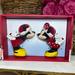 Disney Dining | Disney Christmas Mickey Minnie Salt Pepper Shaker Kissing Gift Box Collection | Color: Pink | Size: Os
