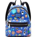 Disney Bags | Disney Parks World Of Pixar Woody Buzz Sulley Mini Backpack New With Tags | Color: Black/Blue | Size: Os