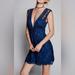 Free People Dresses | Free People One Million Lovers Lace Dress | Color: Blue | Size: S