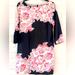 Lilly Pulitzer Dresses | Lilly Pulitzer Shauna Tunic Dress Butterfly Print In Black, Pink, Lavender. Sz6 | Color: Black/Pink | Size: 6