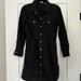 Levi's Dresses | Levis Black Jean Long Sleeve Dress | Color: Black | Size: S