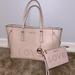 Michael Kors Bags | Michael Kors Limited Edition Leather Voyager Love Tote And Wristlet Wallet | Color: Pink | Size: Os