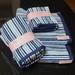 Kate Spade Bath | Kate Spade Stripes Bath Towel Set | Color: Blue/White | Size: In Description