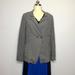 Free People Jackets & Coats | Free People Large Gray Relaxed Linen Blend Blazer | Color: Gray | Size: L