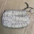 Coach Bags | Coach Bags | Coach Silver Key Chain Pouch | Color: Gray/Silver | Color: Silver | Size: Os