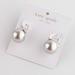 Kate Spade Jewelry | Kate Spade Shine On Pearl Drop Earrings In Silver | Color: Silver | Size: Os