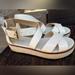 Michael Kors Shoes | Michael Kors Darby Leather Espadrilles | Color: Cream/White | Size: 8.5