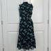 J. Crew Dresses | J Crew Sleeveless Ruffle Midi Dress | Color: Black | Size: Xs