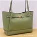 Michael Kors Bags | Michael Kors Reed Large Tote Shoulder Bag Light Sage | Color: Gold/Green | Size: Os