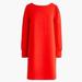 J. Crew Dresses | New J.Crew Petite Long-Sleeve Shift Dress In Everyday Crepe Size 12p | Color: Red | Size: 12p