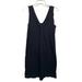 American Eagle Outfitters Dresses | American Eagle Womens S Black Modal Cotton Dress V-Neck Sleeveless | Color: Black | Size: 2