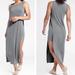 Athleta Dresses | Athlete Maxi Dress | Color: Gray | Size: M