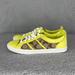 Coach Shoes | Coach Alivia Khaki & Bright Citri Shoe Laces Low Top Women’s Size 7.5m Shoes | Color: Tan | Size: 7.5m